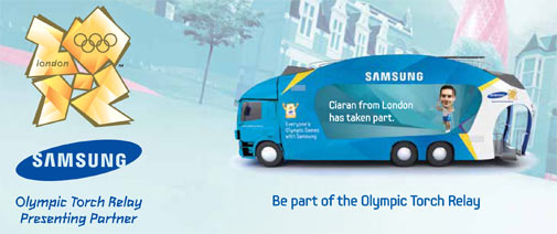 Samsung Olympic Torch Caravan